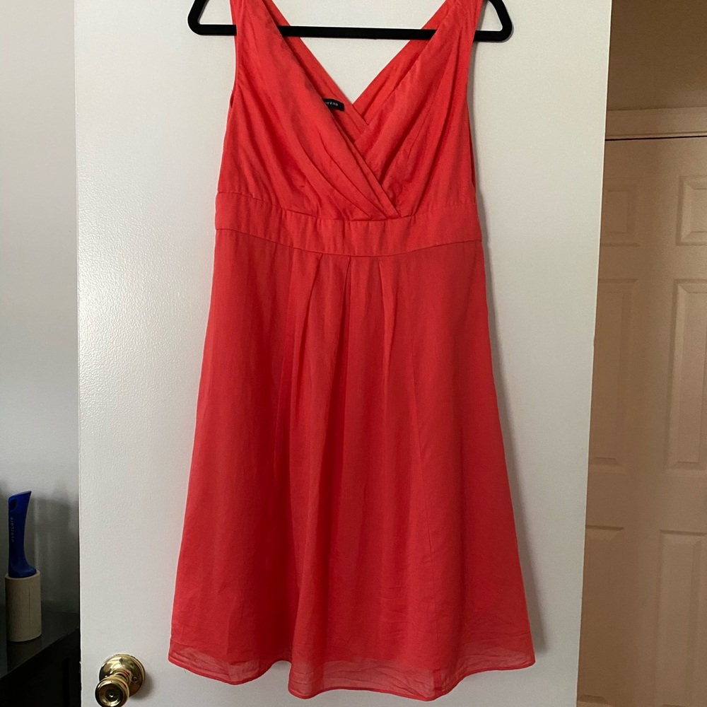 Lands’ End coral sundress